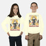 Nunchuck Nun-youth crew neck sweatshirt-gloopz