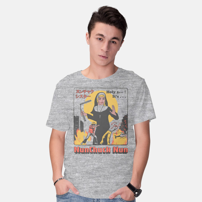 Nunchuck Nun-mens basic tee-gloopz
