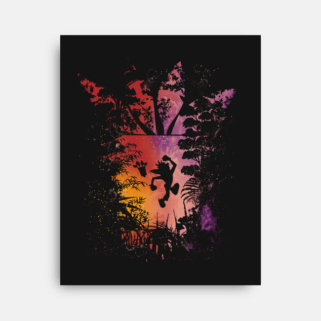 Magic Adventure-none stretched canvas-pescapin