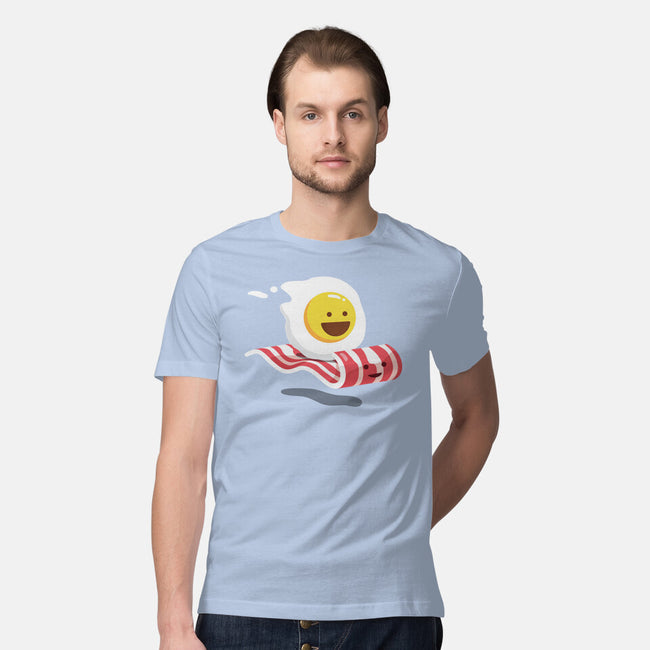 Magic Bacon Ride-mens premium tee-GeorgeOtsubo