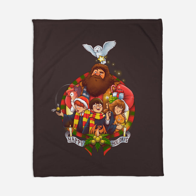 Magical Holidays-none fleece blanket-batang 9tees