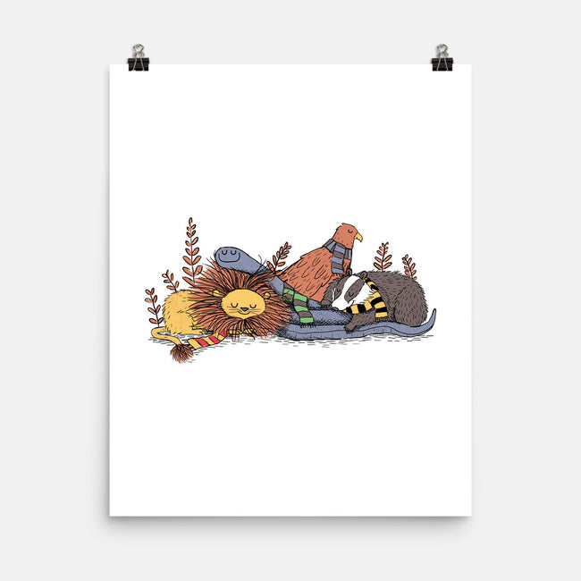 Magical Nap-none matte poster-sleepingsky