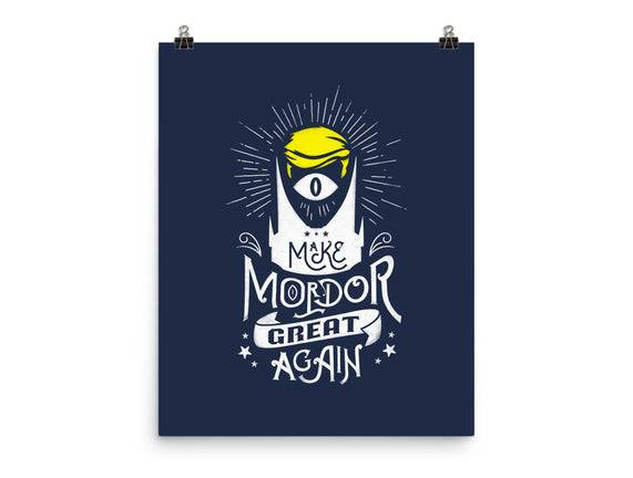 Make Mordor Great Again