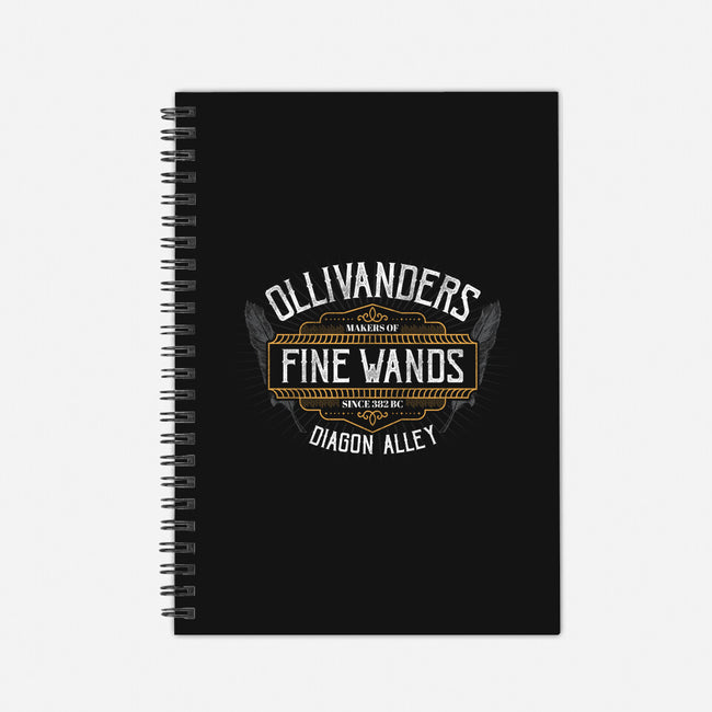 Makers of Fine Wands-none dot grid notebook-beware1984