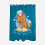 Makin' Biscuits-none polyester shower curtain-Kat_Haynes