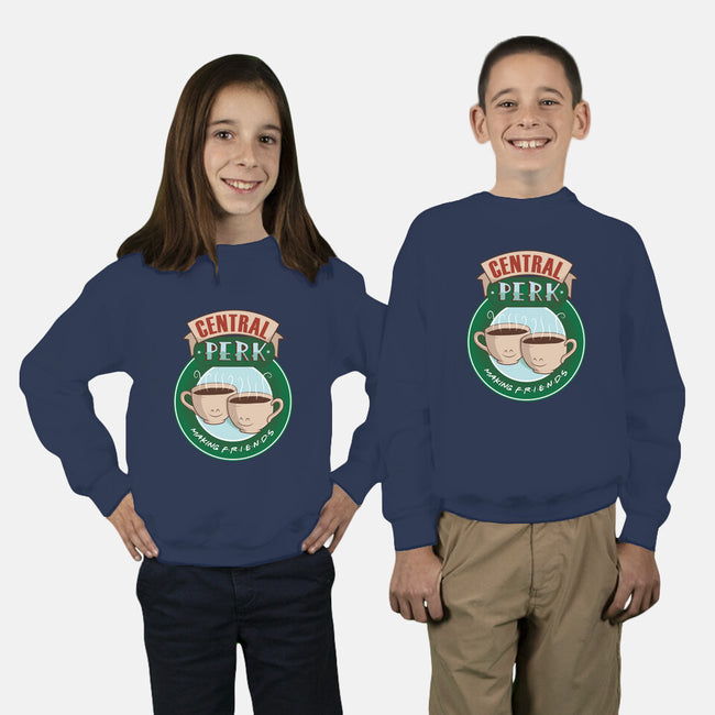 Making Friends-youth crew neck sweatshirt-IdeasConPatatas