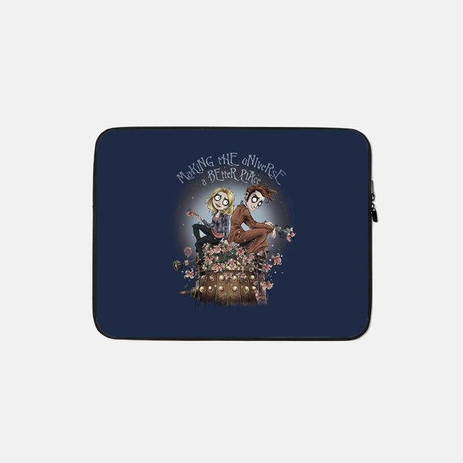 Making the Universe a Better Place-none zippered laptop sleeve-saqman