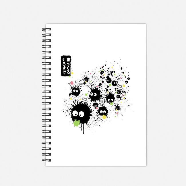 Makkuro Kurosuke Ink-none dot grid notebook-DrMonekers