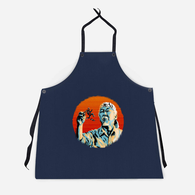 Man Who Catch Fly-unisex kitchen apron-KKTEE