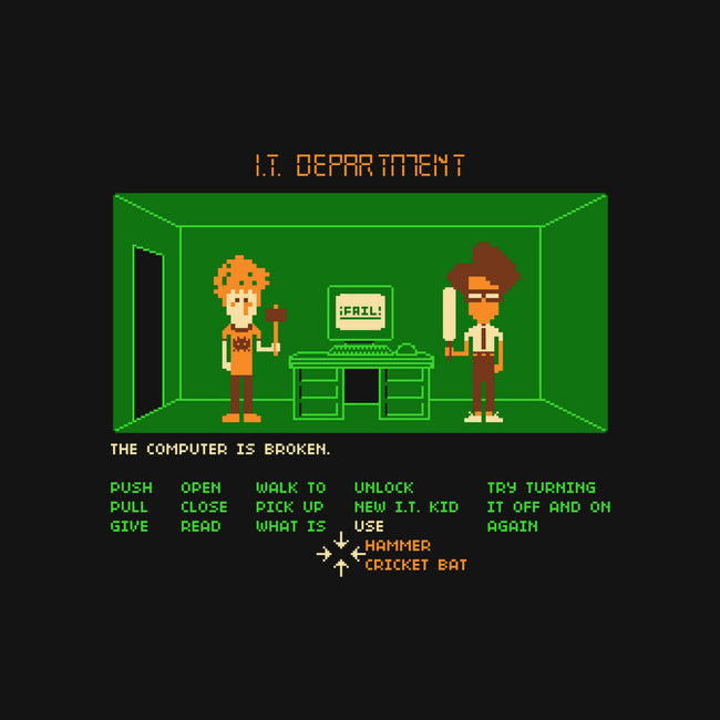 Maniac IT Department-unisex baseball tee-RyanAstle