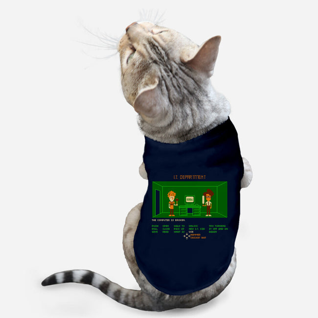 Maniac IT Department-cat basic pet tank-RyanAstle