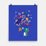Many Bubbles-none matte poster-ursulalopez