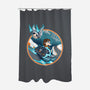 Marty Kart-none polyester shower curtain-Obvian