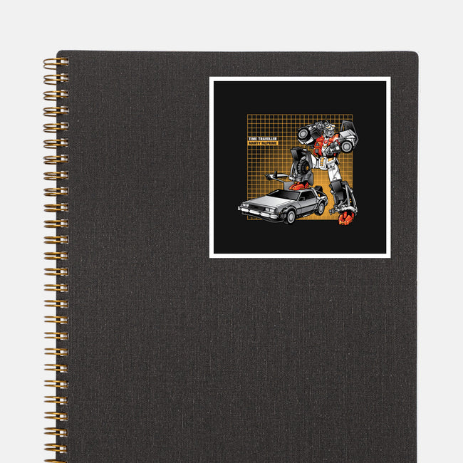 Marty McPrime-none glossy sticker-Obvian