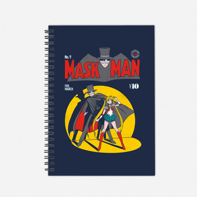 Maskman-none dot grid notebook-paulagarcia
