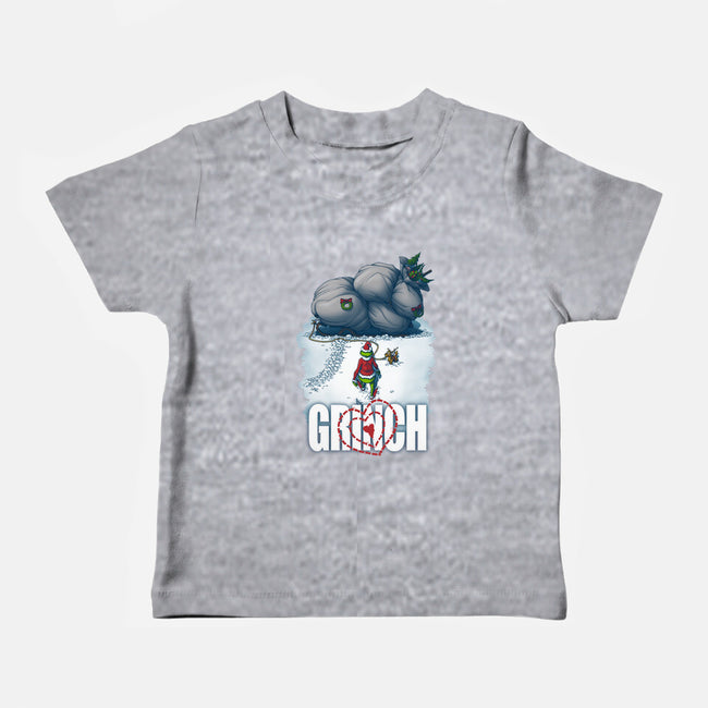 Mean One-baby basic tee-Six Eyed Monster