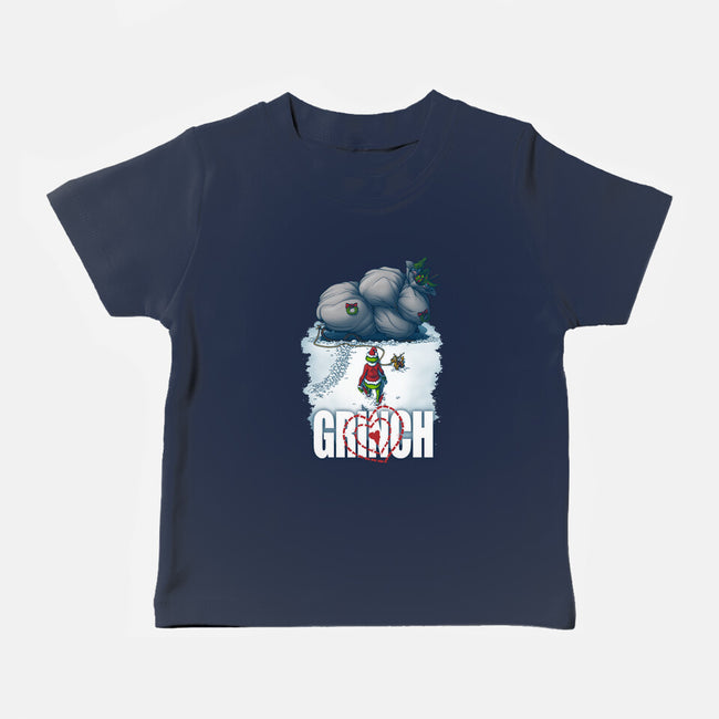 Mean One-baby basic tee-Six Eyed Monster