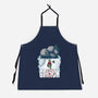 Mean One-unisex kitchen apron-Six Eyed Monster