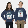 Mean One-youth crew neck sweatshirt-Six Eyed Monster