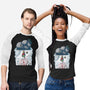 Mean One-unisex baseball tee-Six Eyed Monster