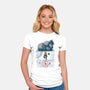 Mean One-womens fitted tee-Six Eyed Monster
