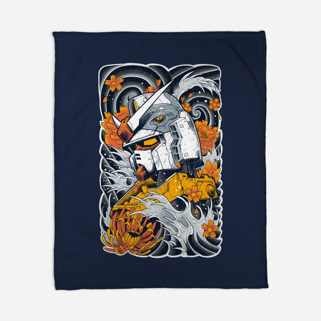 Mecha Ink-none fleece blanket-Snapnfit