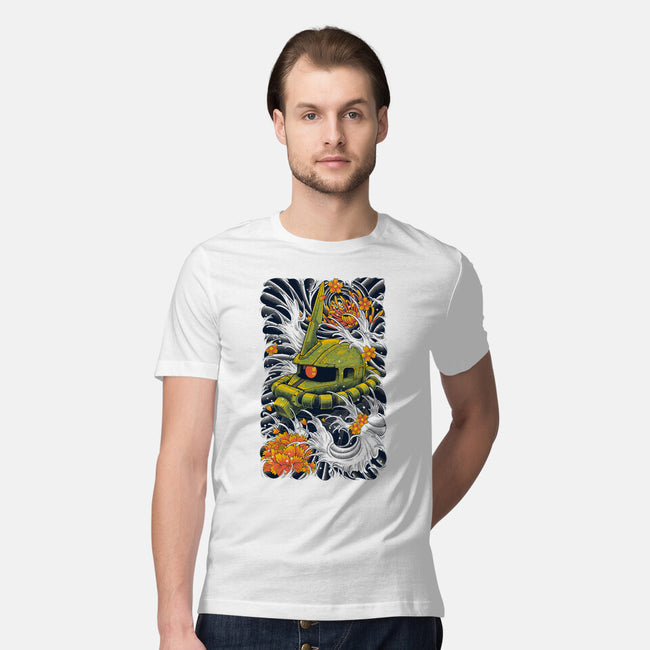Mecha Suit Ink-mens premium tee-Snapnfit