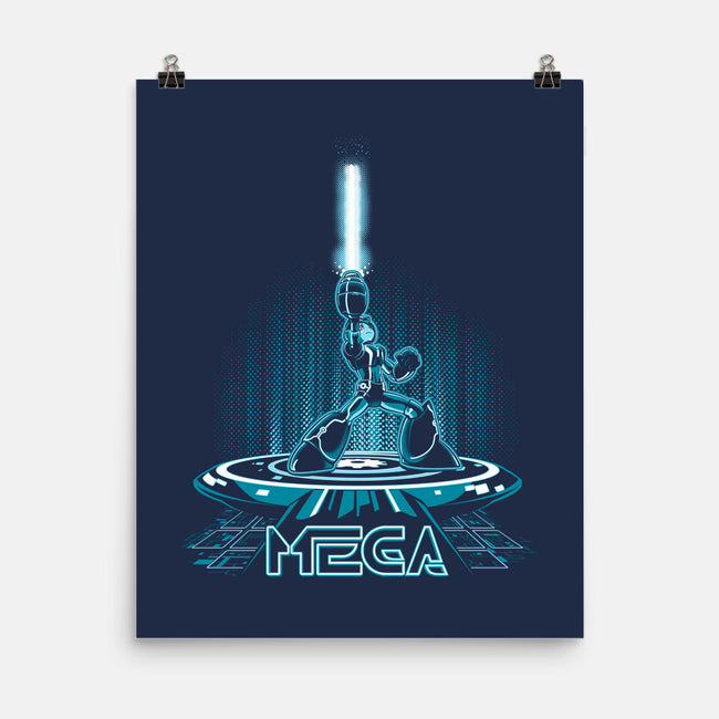 MEGA-none matte poster-DJKopet