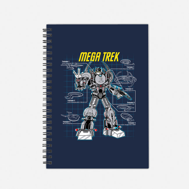Mega Trek-none dot grid notebook-Robreepart
