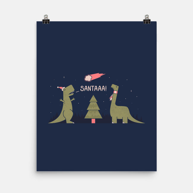 Merry Extinction-none matte poster-Teo Zed