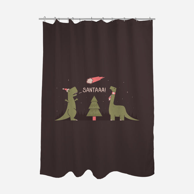 Merry Extinction-none polyester shower curtain-Teo Zed