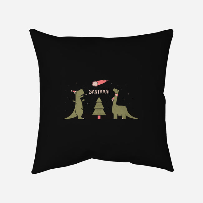 Merry Extinction-none removable cover w insert throw pillow-Teo Zed