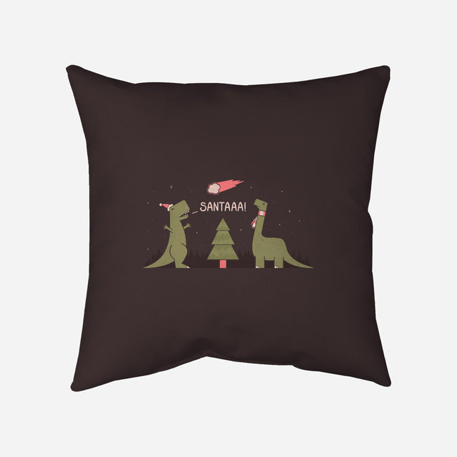 Merry Extinction-none removable cover w insert throw pillow-Teo Zed