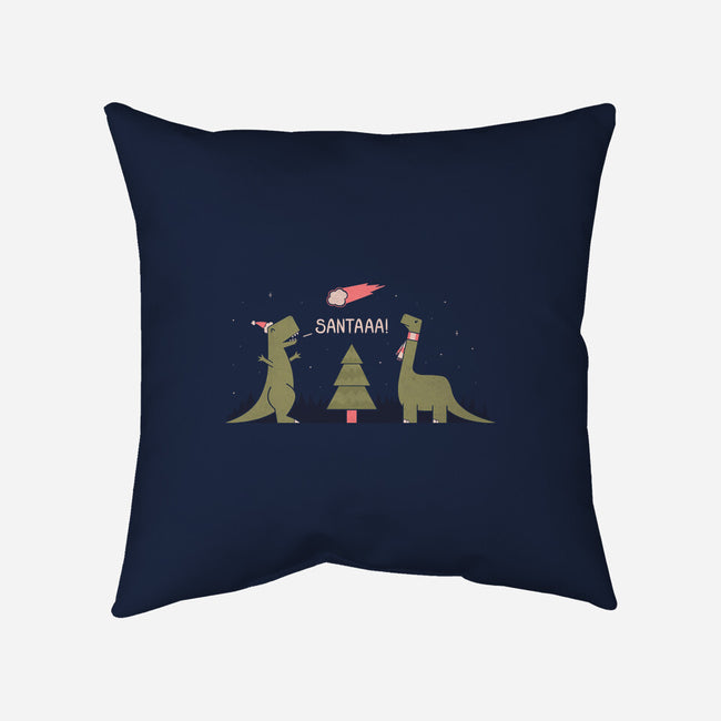 Merry Extinction-none removable cover w insert throw pillow-Teo Zed