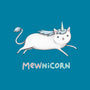 Mewnicorn-none removable cover w insert throw pillow-SophieCorrigan