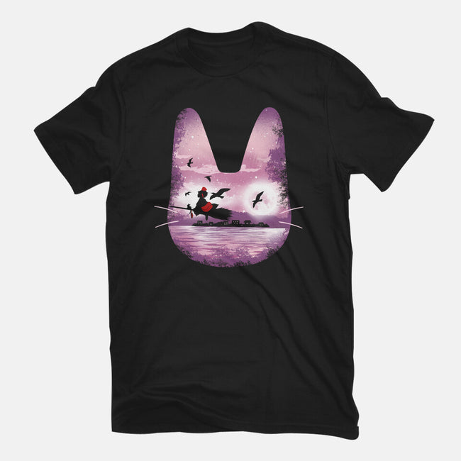 Midnight Delivery-unisex basic tee-dandingeroz
