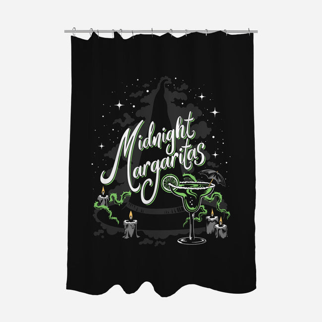 Midnight Margaritas-none polyester shower curtain-Kat_Haynes
