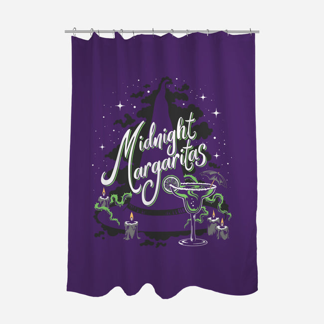 Midnight Margaritas-none polyester shower curtain-Kat_Haynes