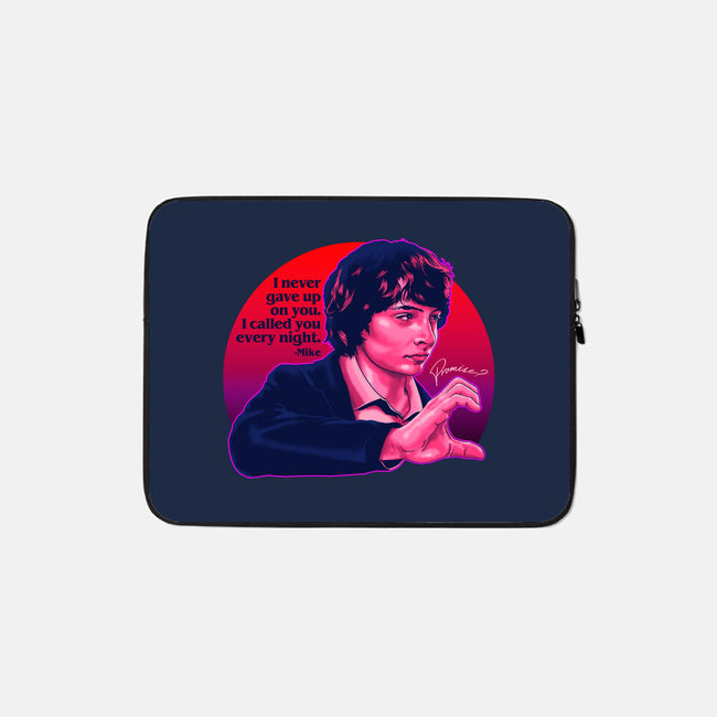 Mike's Heart-none zippered laptop sleeve-zerobriant