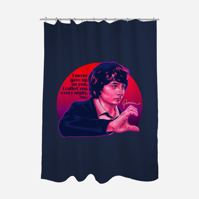 Mike's Heart-none polyester shower curtain-zerobriant