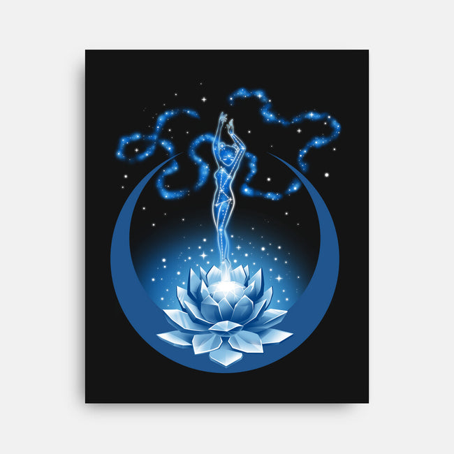 Millennium Crystal-none stretched canvas-Kat_Haynes