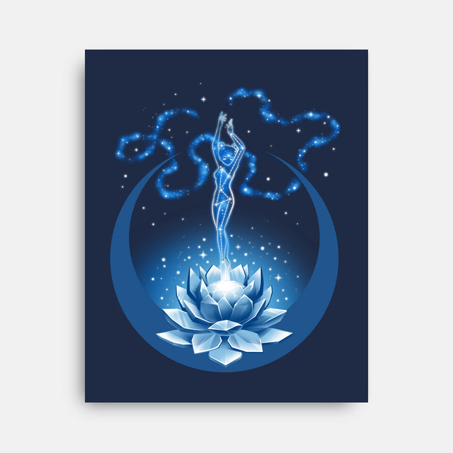 Millennium Crystal-none stretched canvas-Kat_Haynes