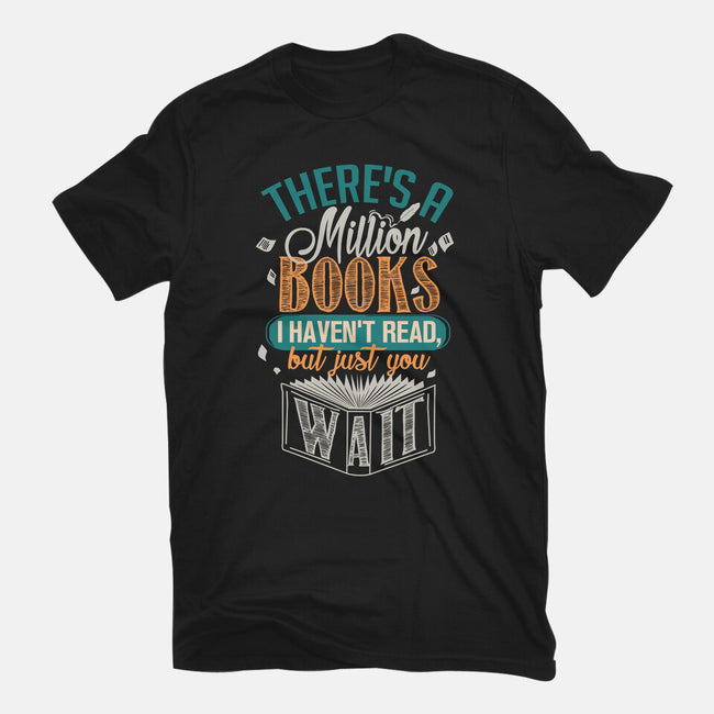 Million Books I Haven't Read-unisex basic tee-neverbluetshirts