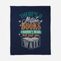 Million Books I Haven't Read-none fleece blanket-neverbluetshirts