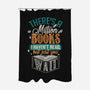 Million Books I Haven't Read-none polyester shower curtain-neverbluetshirts