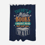 Million Books I Haven't Read-none polyester shower curtain-neverbluetshirts