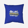 Min at Work-none removable cover throw pillow-trheewood