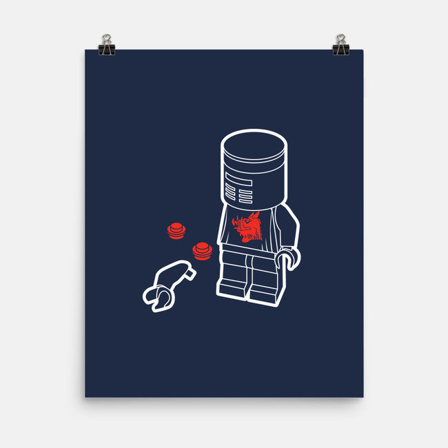 Mini Flesh Wound-none matte poster-Brinkerhoff
