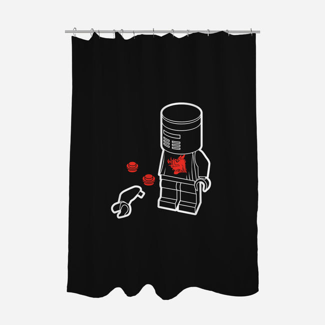 Mini Flesh Wound-none polyester shower curtain-Brinkerhoff