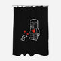 Mini Flesh Wound-none polyester shower curtain-Brinkerhoff